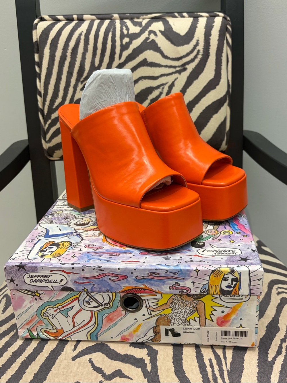 New in Box Jeffrey Campbell Luna Luv Platform Heels